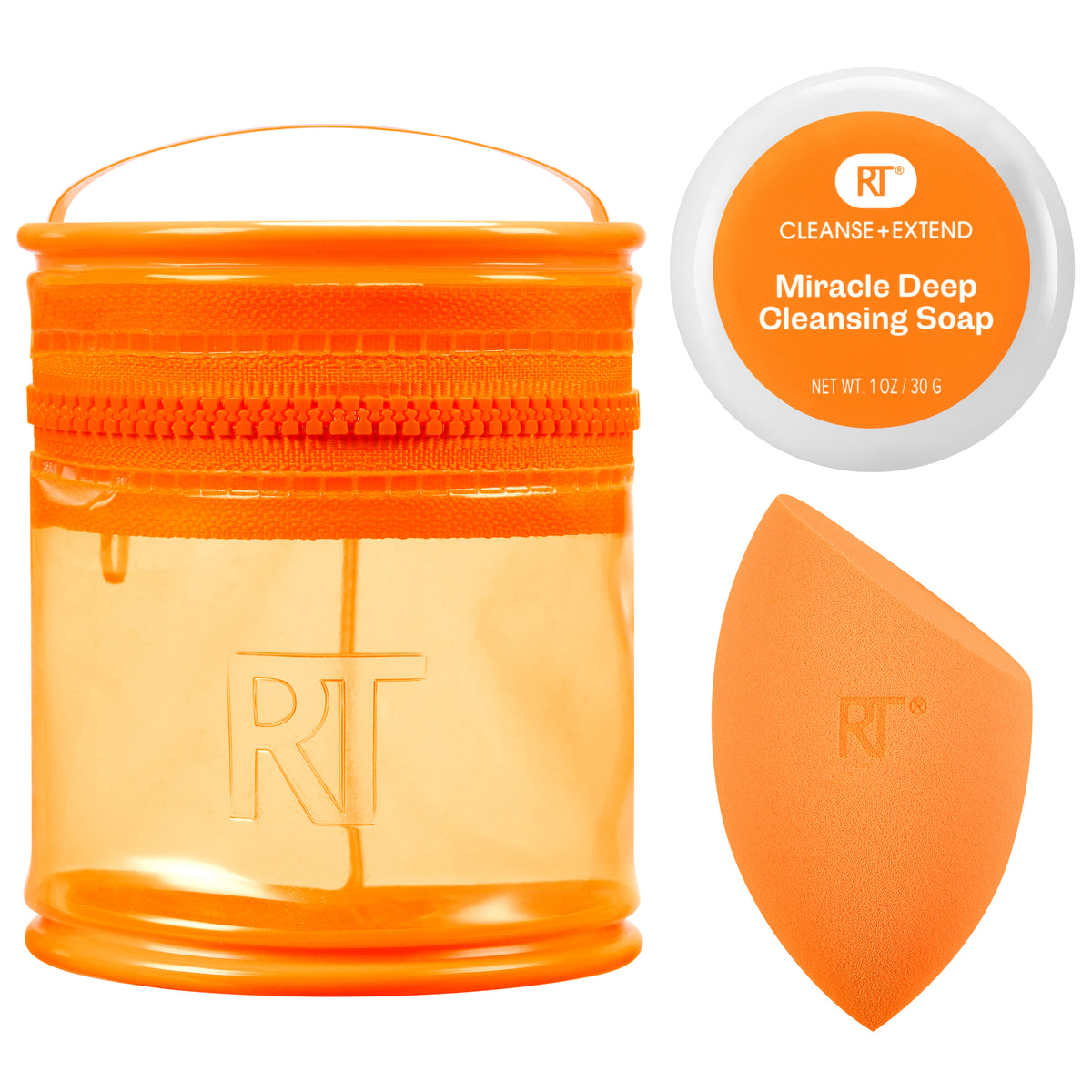 Real Techniques Sponge And Miracle Cleanse Sponge Set