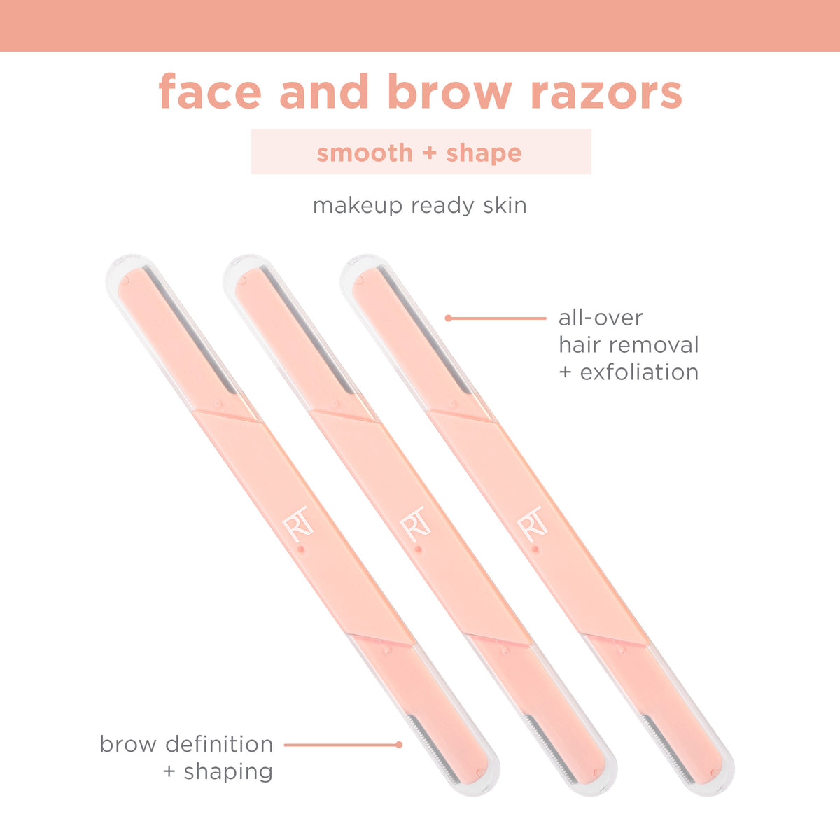 Real Techniques Face And Brow Razors