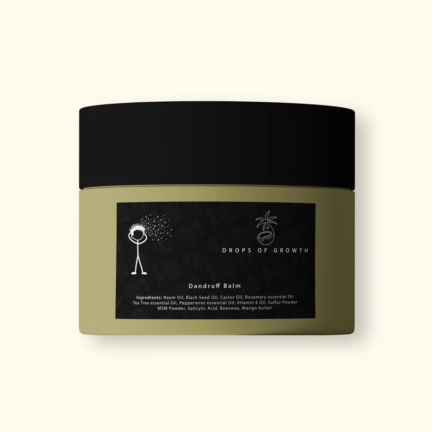 Drops of Growth Dandruff Treatment Hair Balm – Scalp Relief & Moisture (100 ML)