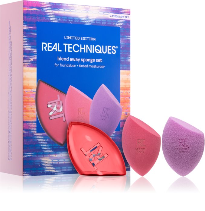Real Techniques Blend Away Makeup Sponge Set