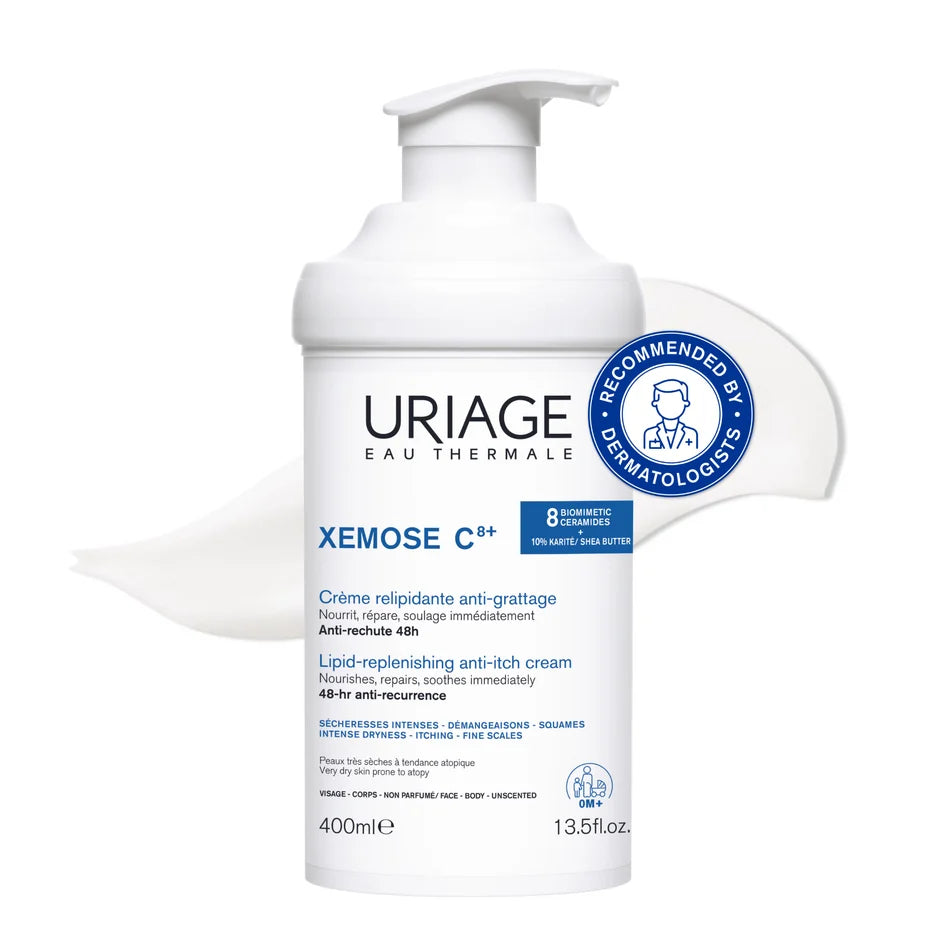 Uriage Xemose Lipid-Replenishing Cream Family Size 400ml