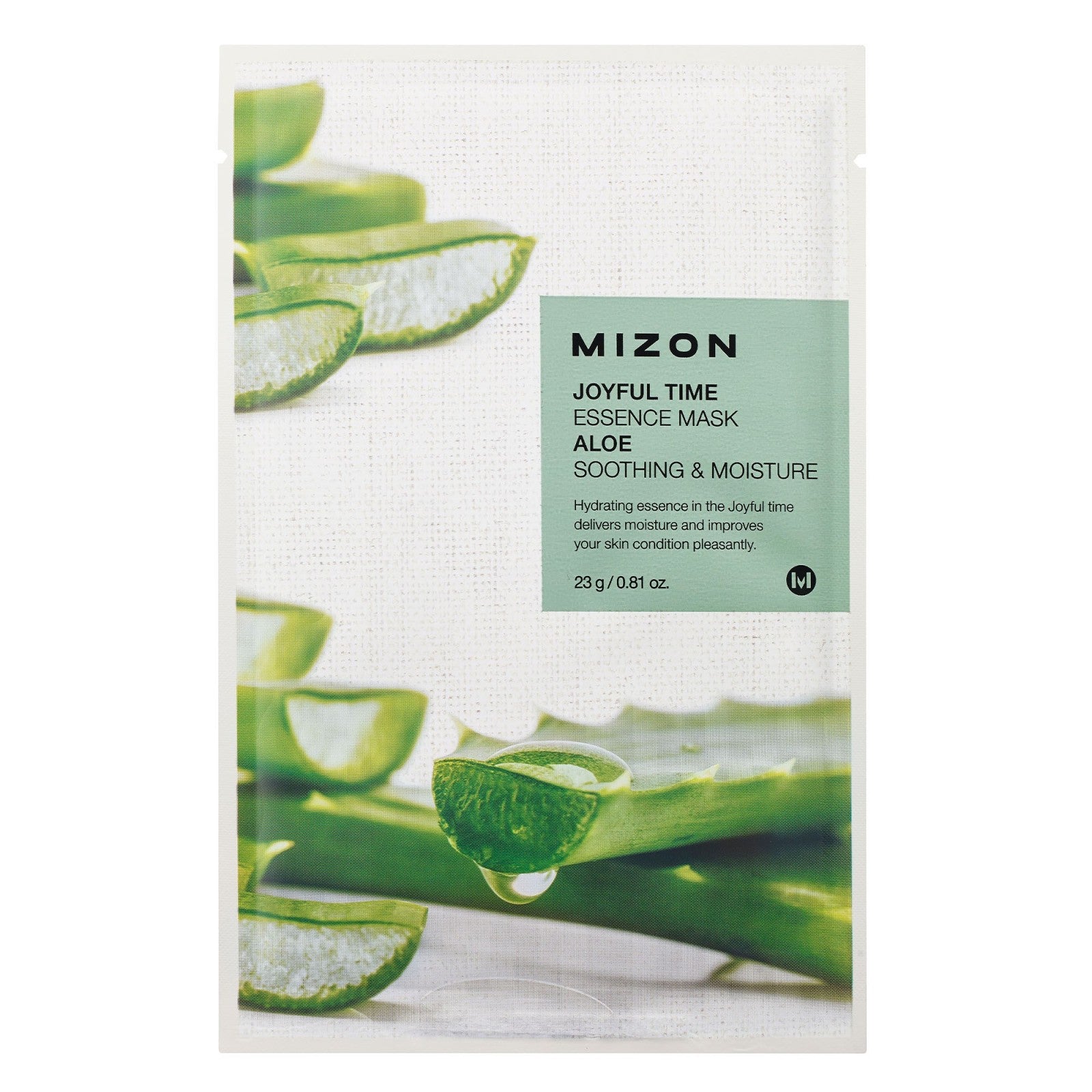 Mizon joyful time essence mask aloe