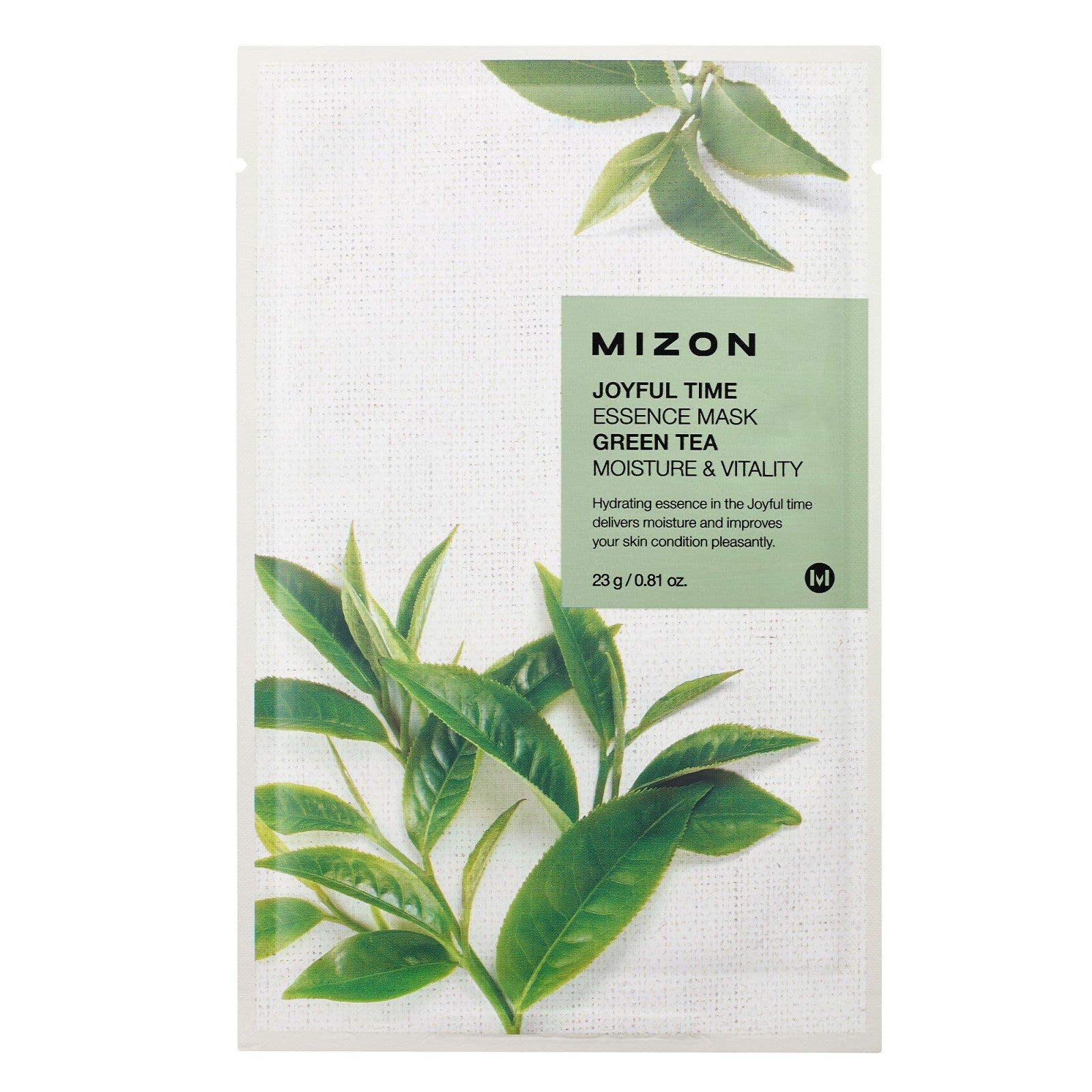 Mizon joyful essence mask green tea