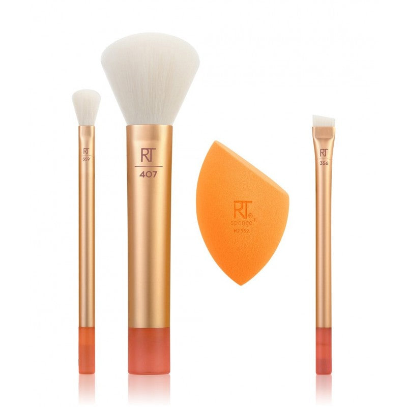 Real Techniques Orange Crush Midi Moment Sponge Set