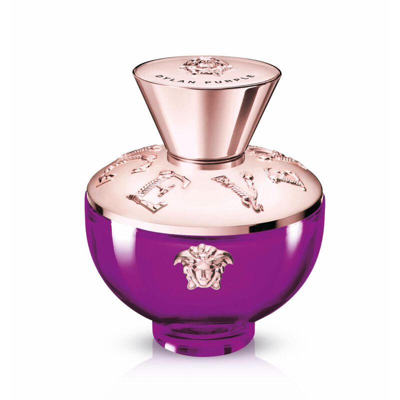 Versace Dylan Purple: أو دو بارفان زهري فاكهي للنساء، 100 مل