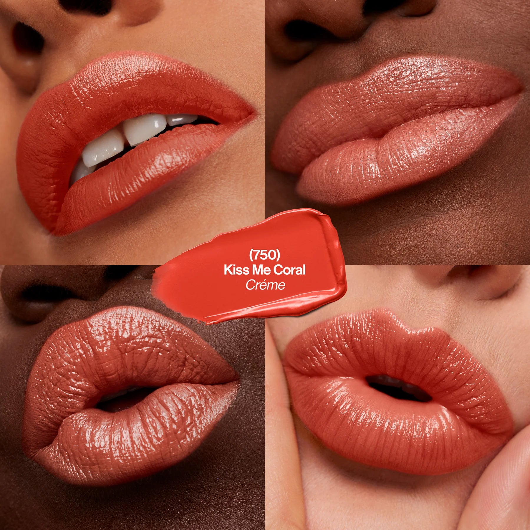 Revlon Super Lustrous Lipstick Kiss Me Coral 750