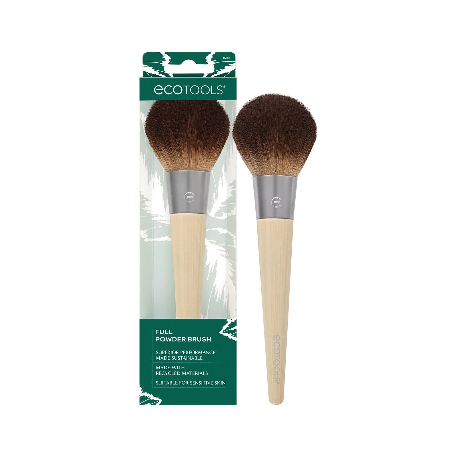 EcoTools Precision Blush Brush – Sculpted Cheek, Eco-Friendly