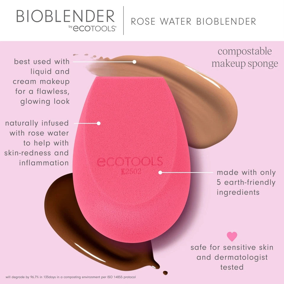 EcoTools Rose Water Bioblender Makeup Sponge