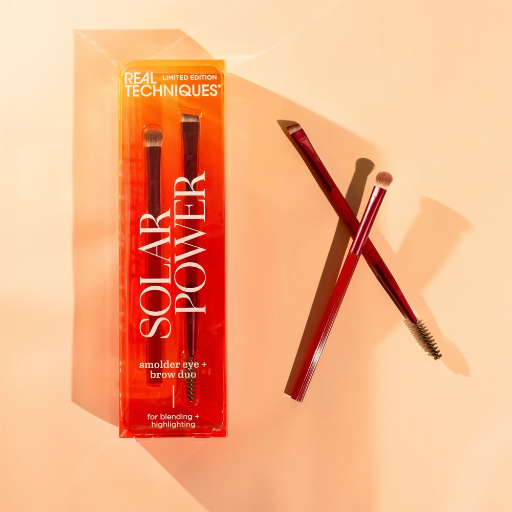 Real Techniques Smolder Eye And Brow Duo Brush Set
